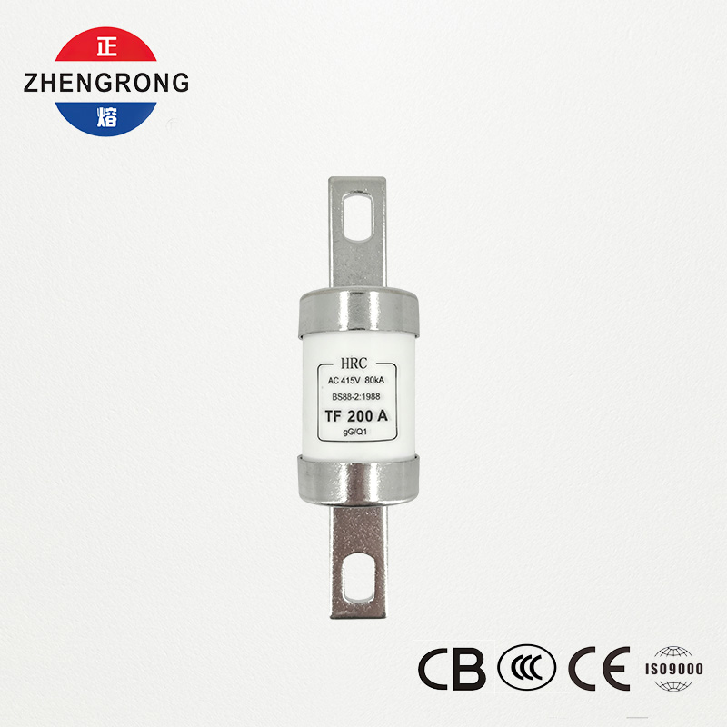 550V 200A ছুরি টাইপ HRC ফিউজ | BS88-2:1986 | 80kA