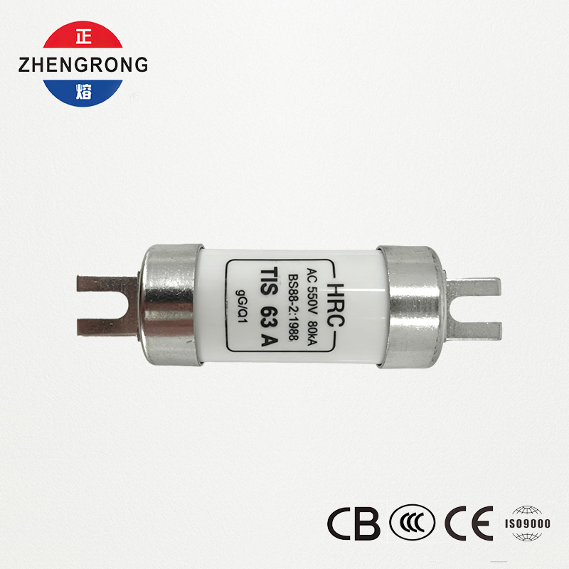 550V 63A ছুরি টাইপ HRC ফিউজ | BS88-2:1986 | 80kA