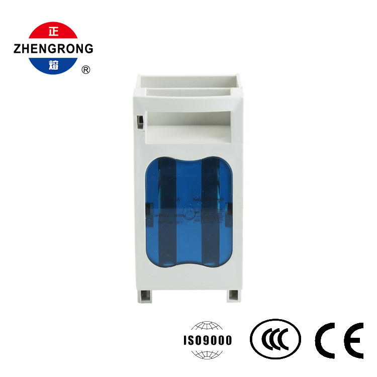 DIN রেল ফিউজ হোল্ডার NH00 160A ছুরি সুইচ ফিউজ বেস