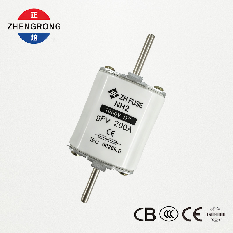 NH2 200A 1000V DC gPV ফটোভোলটাইক ফিউজ লিঙ্ক - IEC 60269.6 প্রত্যয়িত