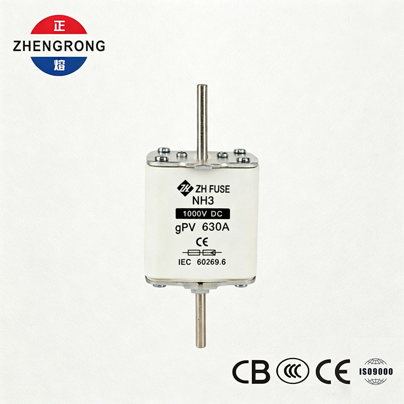 সোলার পিভি সিস্টেমের জন্য NH3 1000V DC 630A gPV ফিউজ