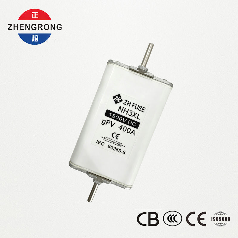 NH3XL 400A 1500V DC gPV ফটোভোলটাইক ফিউজ লিঙ্ক - IEC 60269.6 প্রত্যয়িত