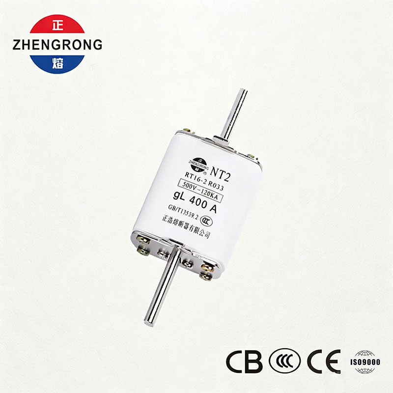NT2 400A ফিউজ লিঙ্ক | RT16-2 500V gL সিরামিক ফিউজ