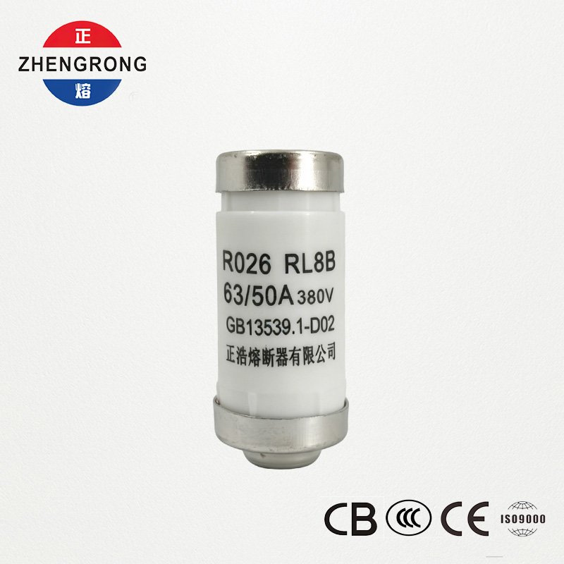 R026 RL8B 63A 380V D02 ইন্ডাস্ট্রিয়াল ফিউজ লিঙ্ক