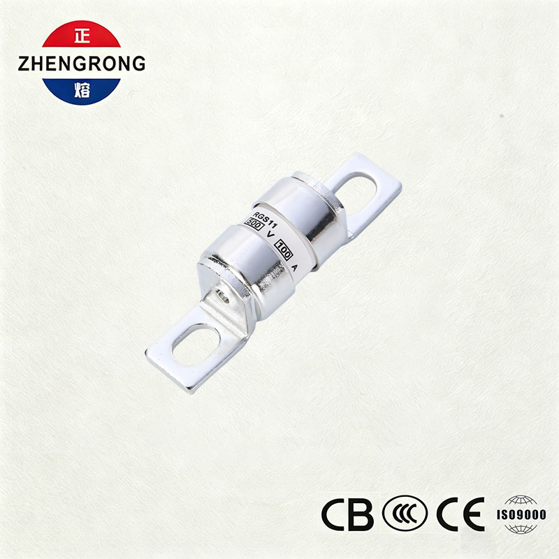 RGS11 100A 500V ফাস্ট-অ্যাক্টিং সিরামিক ফিউজ