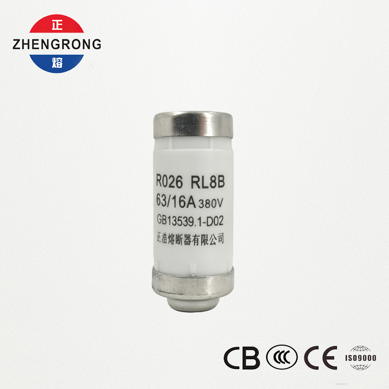 RL8B R026 D02 ফিউজ 16A/63A 380V | GB13539.1