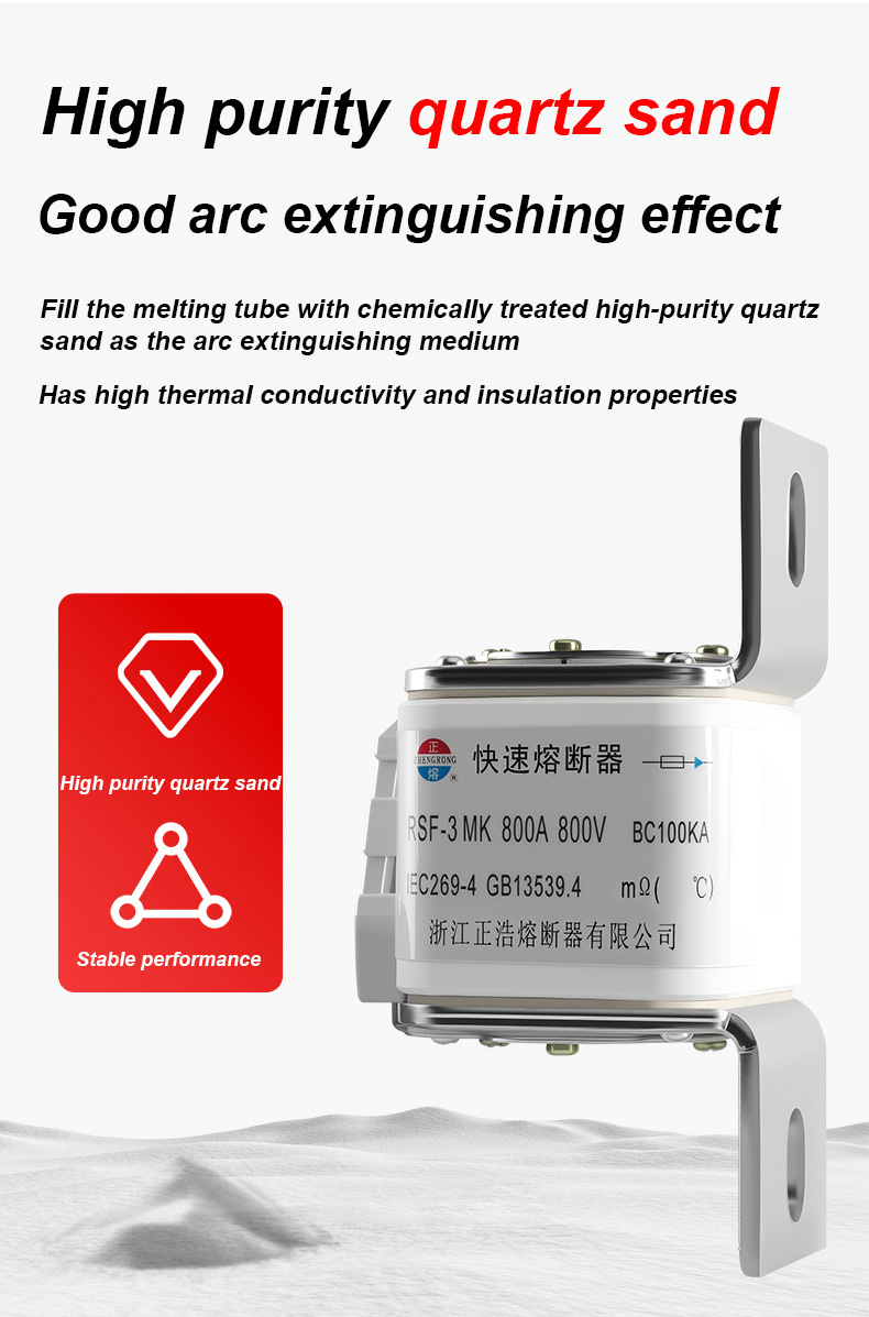 RSF-3MK 800V-800A BC100KA ফিউজ লিঙ্ক