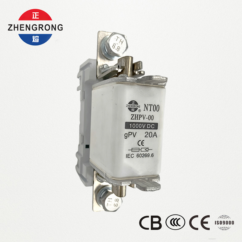 ZHPV-00 20A 1000V DC ফটোভোলটাইক সুরক্ষা ফিউজ - CE প্রত্যয়িত
