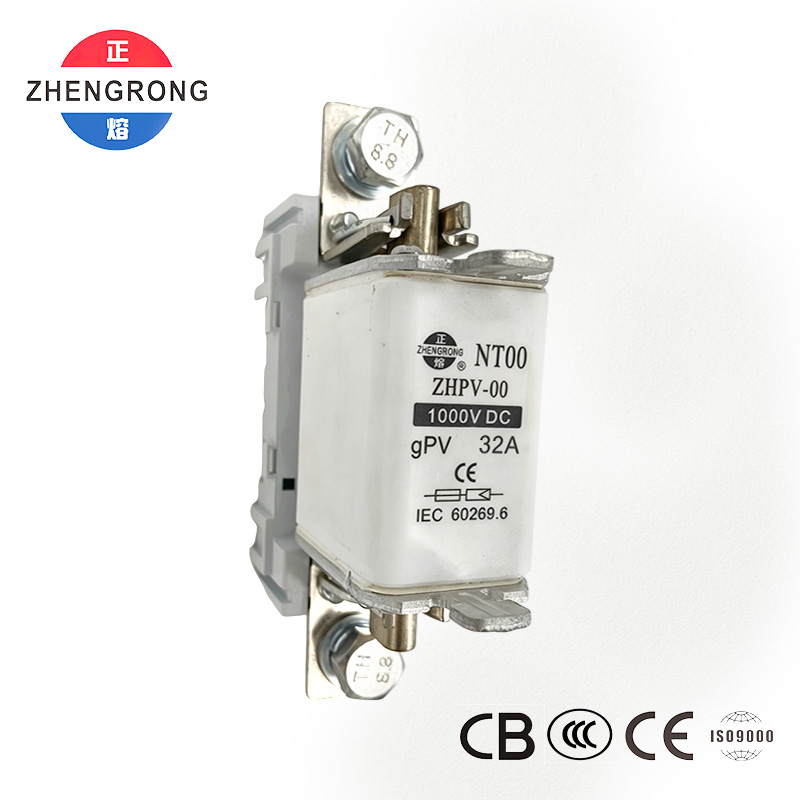 ZHPV-00 32A 1000V DC ফটোভোলটাইক সুরক্ষা ফিউজ - CE প্রত্যয়িত