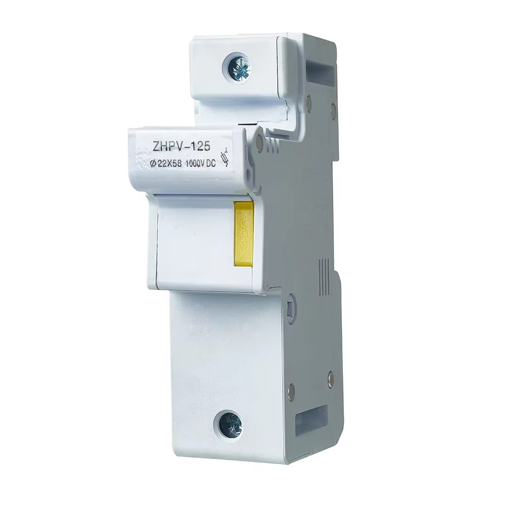 জেডএইচপিভি -125 1000V ডিসি ফিউজ বেস